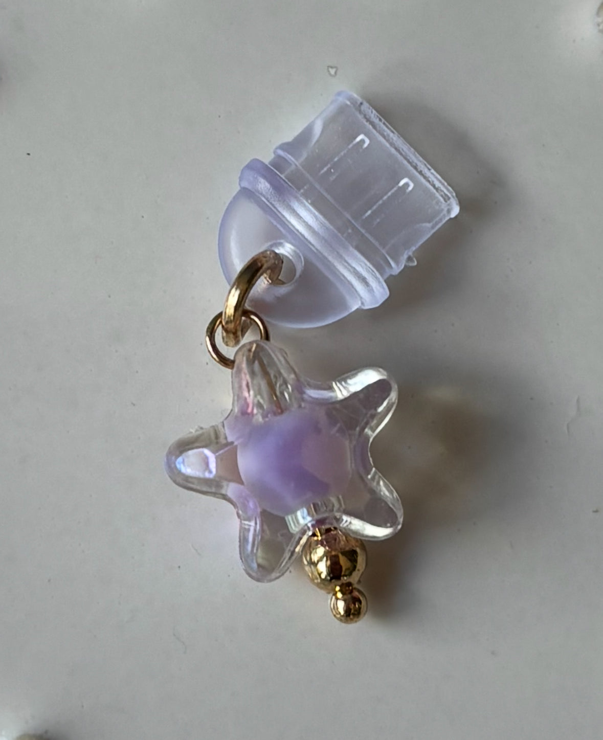 Purple Star Kindle/iPad Charm Type-C