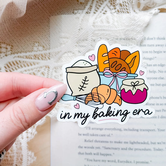 In My Baking Era Sticker Mini