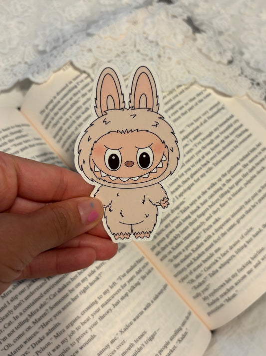 Beige Beastie Sticker