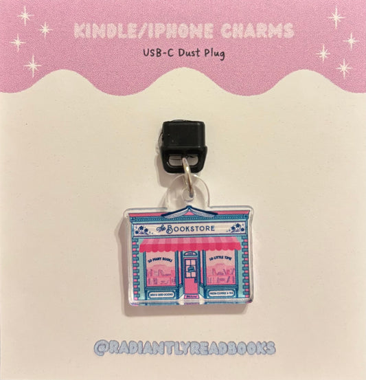 Bookstore Kindle/iPad Charm Type-C