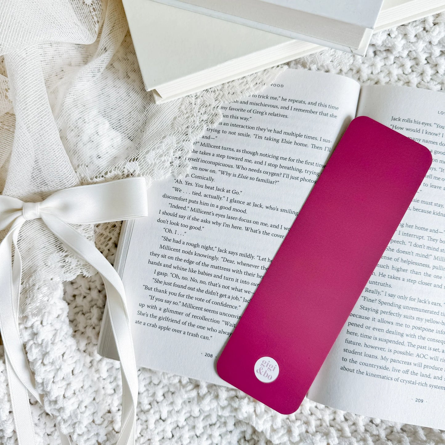 Cozy Girl Book Club Bookmark