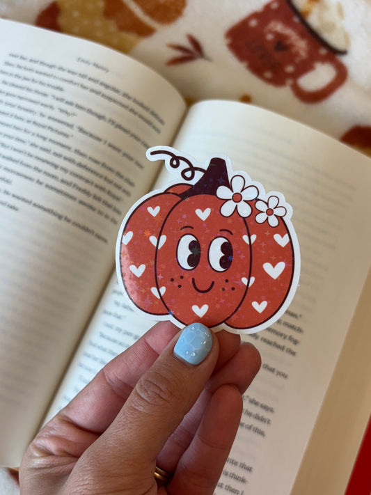 Cutie Pumpkin (Sparkle) Sticker