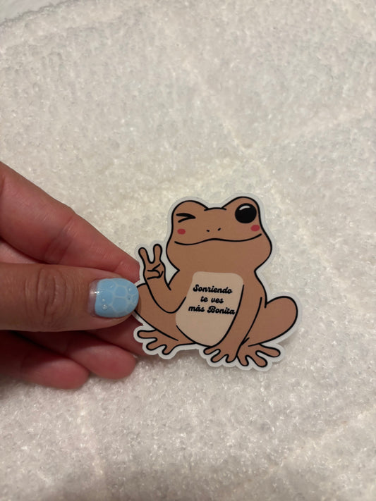 Sonriendo Coqui Sticker
