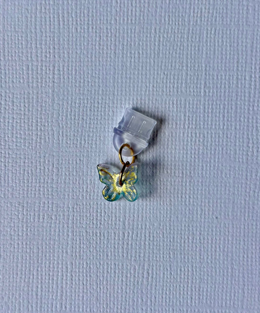 Sky Blue Butterfly Kindle/iPad Charm Type-C