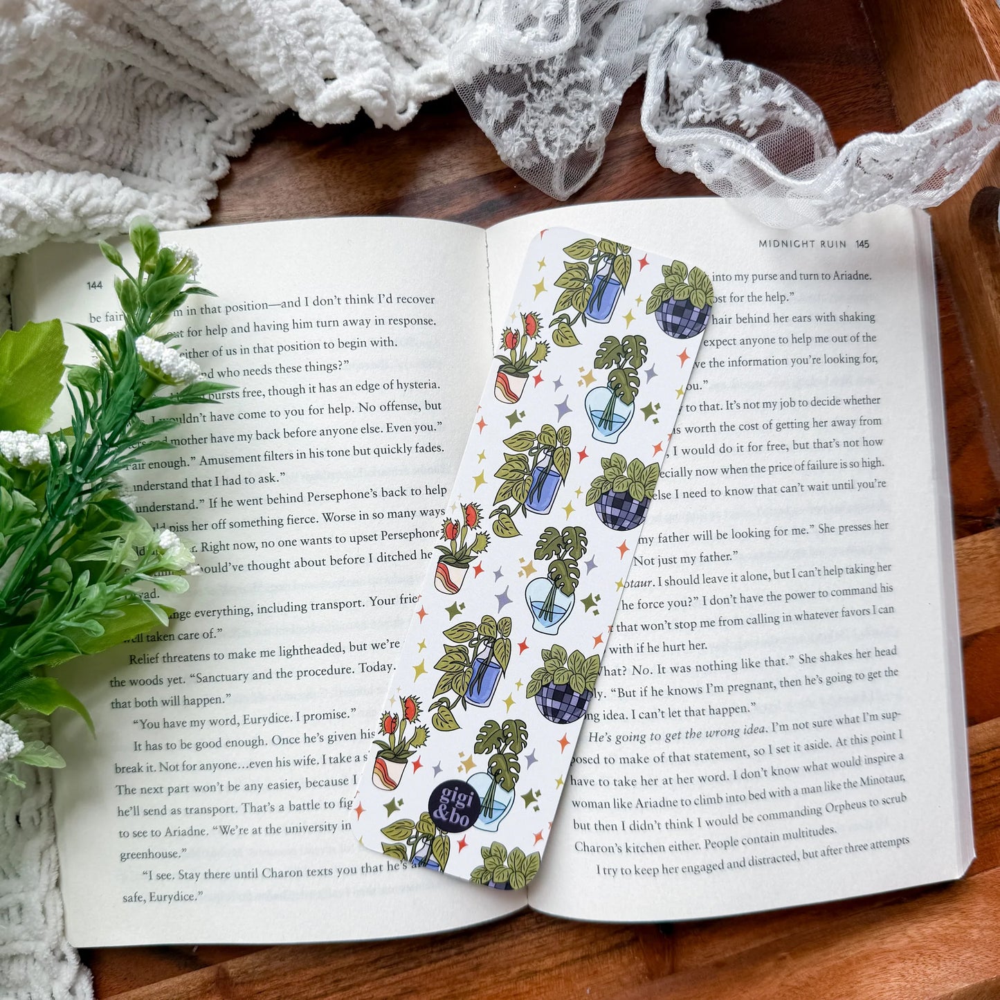 Plant Mom Bookmark