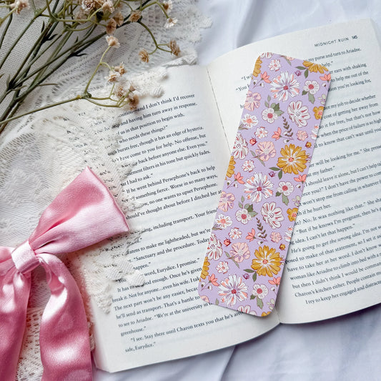 Wildflower Whimsy Bookmark