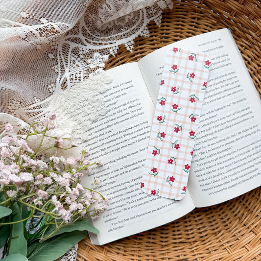 Farmhouse Floral Bookmark