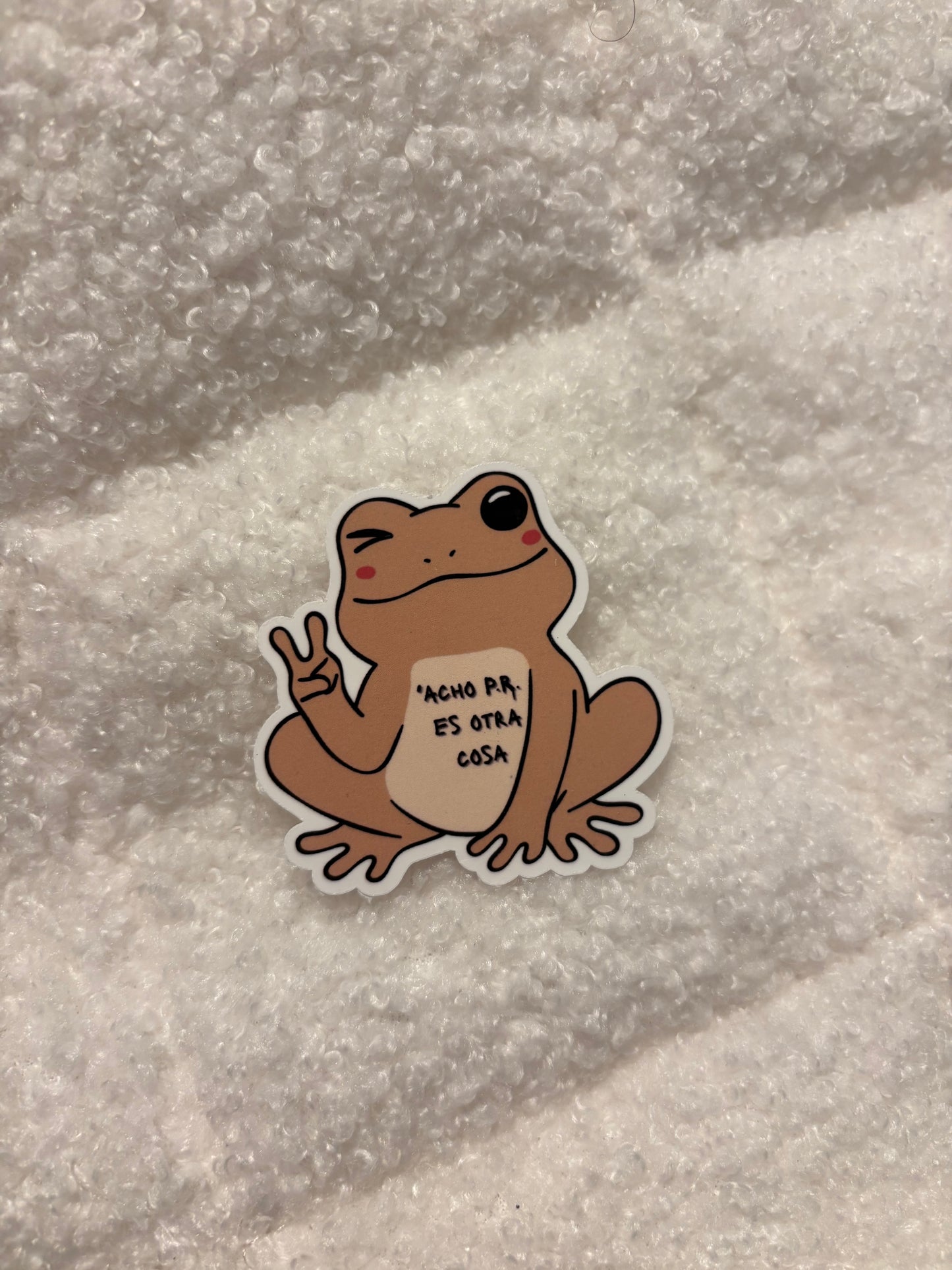 'Acho PR Coqui Sticker