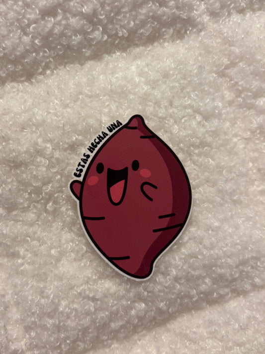 Estas Hecha Una Batata Sticker