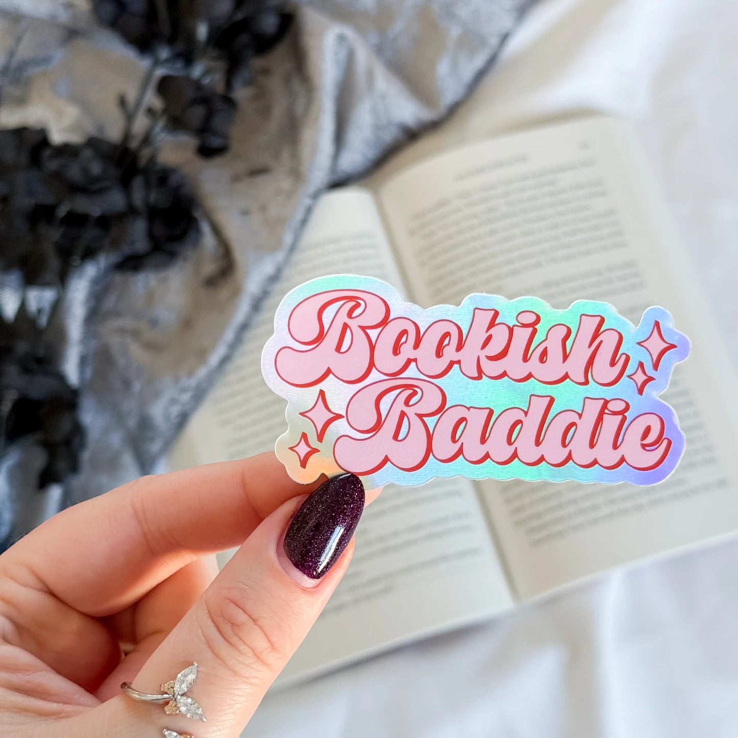 Bookish Baddie Sticker Mini