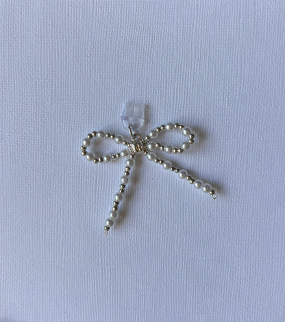 Pearly Bow Kindle/iPad Charm Type-C